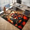 Nighttime Truck Drive Office Rug Chair Mat, Game Carpet, Suitable for Front Door, Bedroom, Living Room, Desk, Holiday Gift