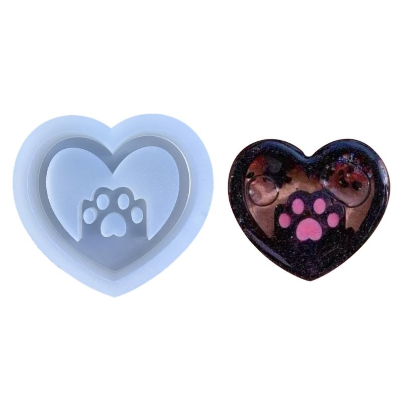 Resin Shaker Mold DIY Quicksand Casting Epoxy Silicone Mold Resin Epoxy Jewelry Molds for Pendant Decoration Crafts