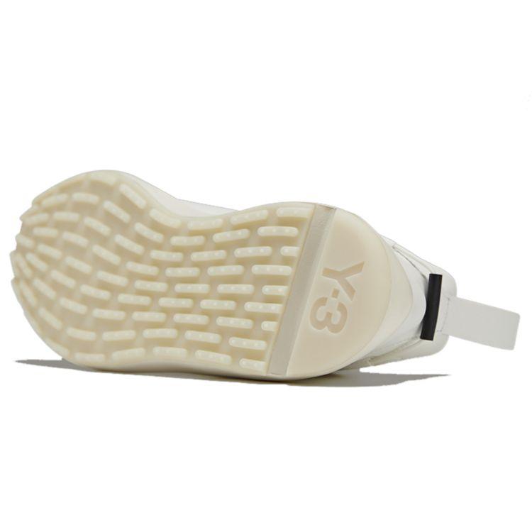 adidas Y-3 Shiku Run Core White Baskets Unisexe Crème Noir HQ6666