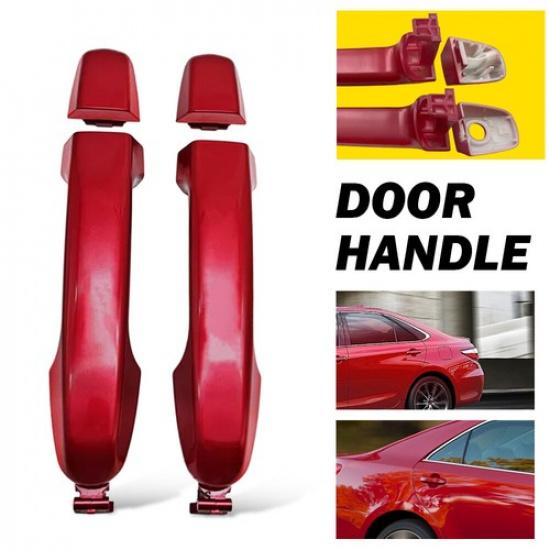 4X Front Rear Left Right Side Exterior Door Handle For 2012-2017 Toyota Camry