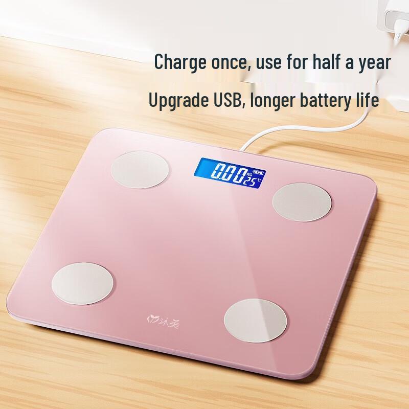 

Jinmiao USB Charging Smart Weight Scale