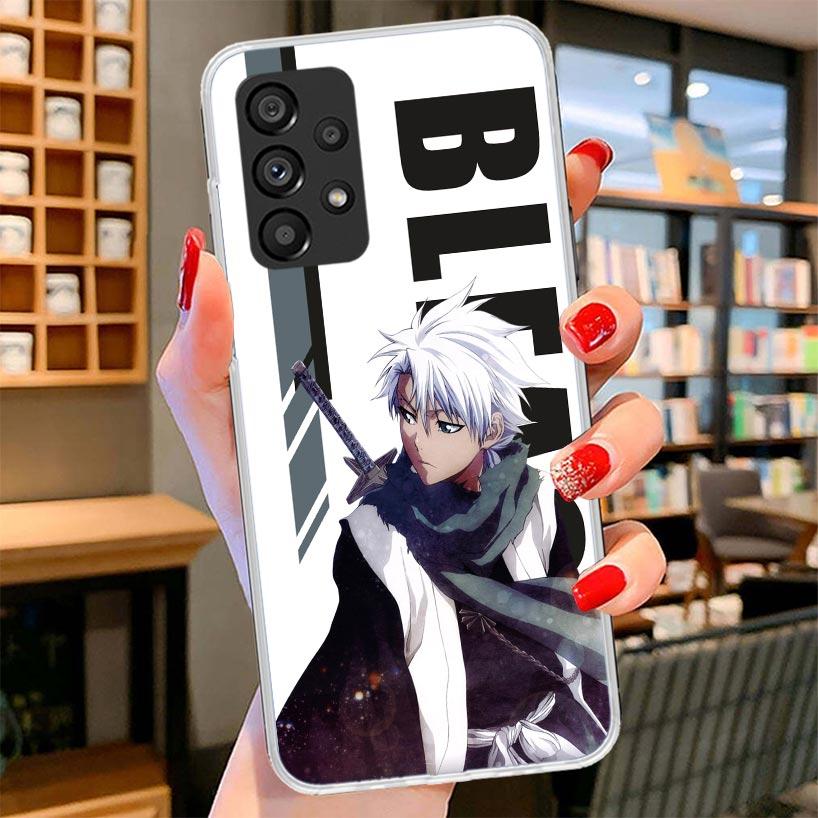 Anime Bleach Ichigo Kenpachi Phone Case For Samsung Galaxy A17 A37 A57 A16 A26 A36 A56 A15 A25 A35 A55 A14 A24 A34 A54 A13 A23 A
