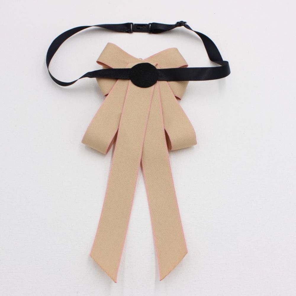 Rhinestone Ribbon Bowtie Ribbon Ribbon Bow Brooch Retro Bow Tie For Men and Women