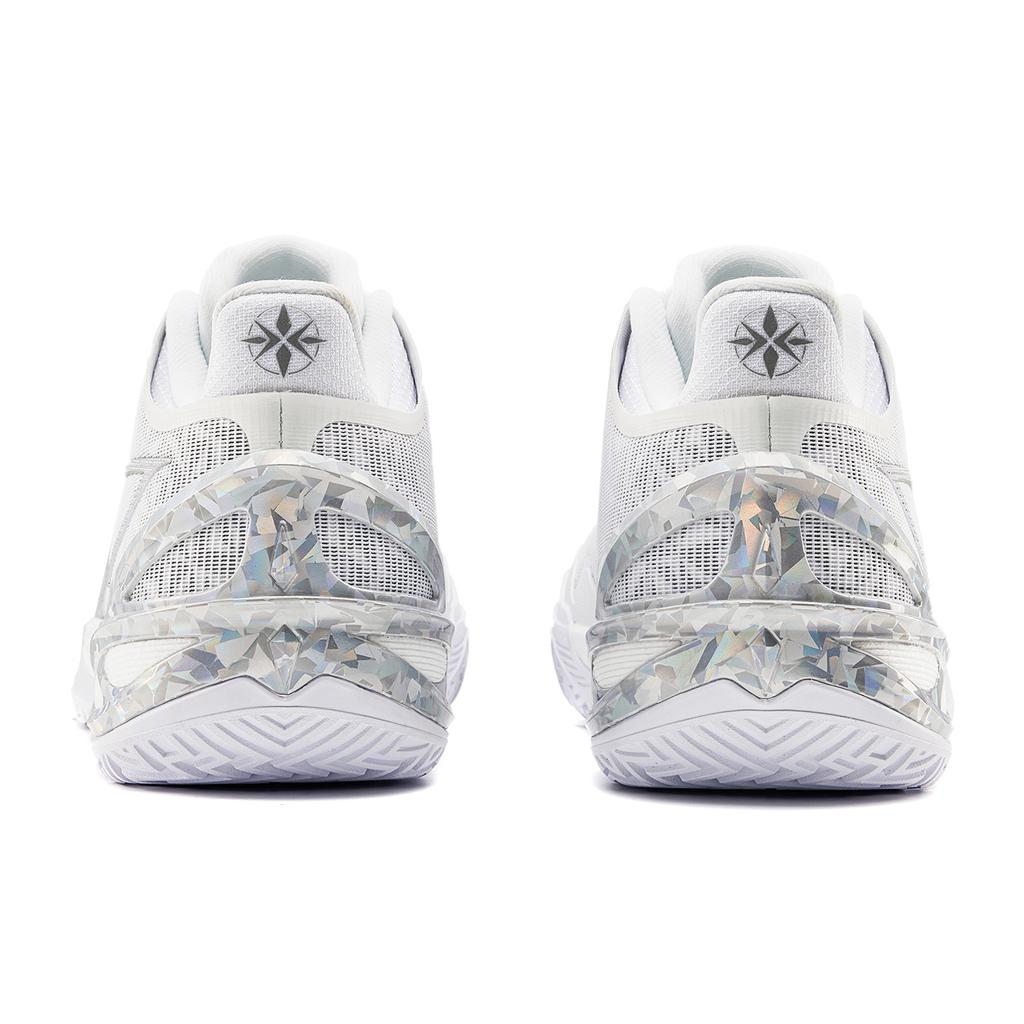 Chaussures de Basketball Li Ning Blade 6 Homme Basse Standard Blanc ABAV063-1