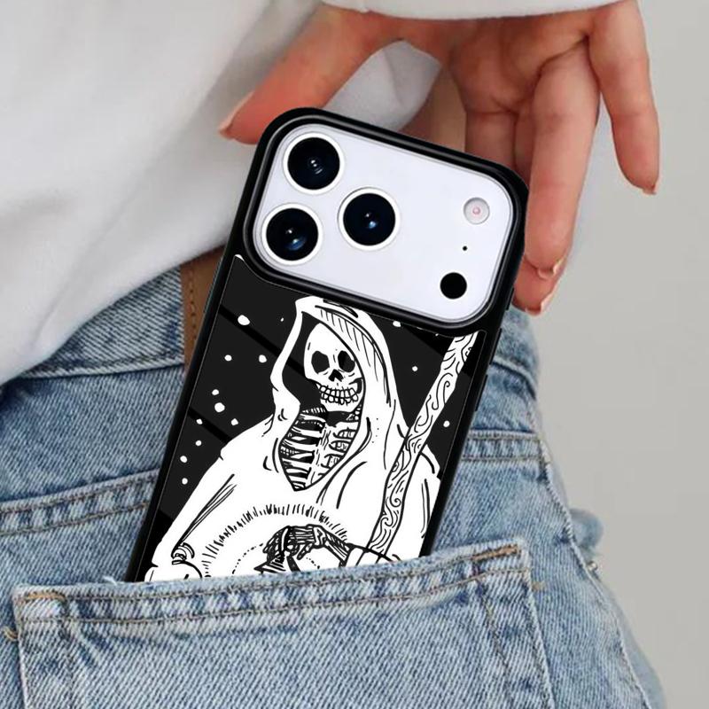 The Hermit Tarot Card Phone Case for iPhone 17ProMax 12 13 14 15 16e 17 Pro Max Plus Air Cover