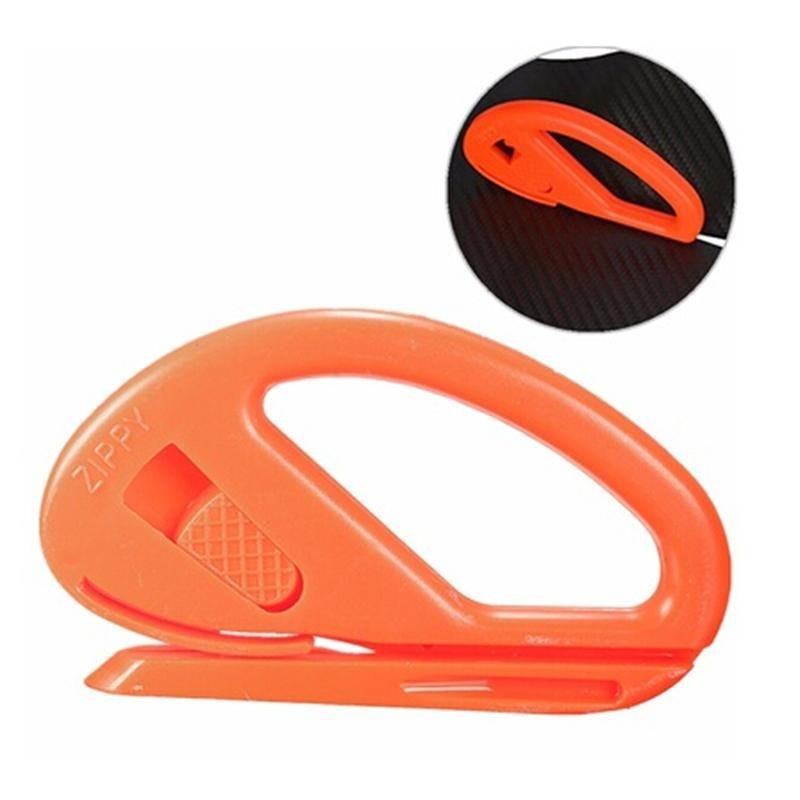 1 st Vinyl Säkerhets Snitty Skärare Filtkant Squeegee Skrapa Bilfolieringsverktyg