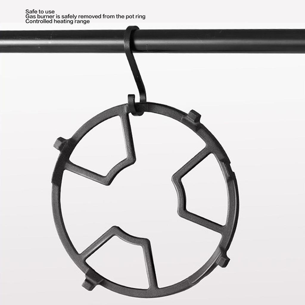 Gusseisen Wok Stützring Gusseisen Wok Gestell Universal Rutschfest Gasherd Wok Ring für Küchenzubehör Gasherd Gestell