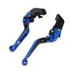 1 Pair Motorcycle Clutch Brake Lever Aluminum Alloy Folding Handlebar Master Cylinder Lever Replacement for Aprilia