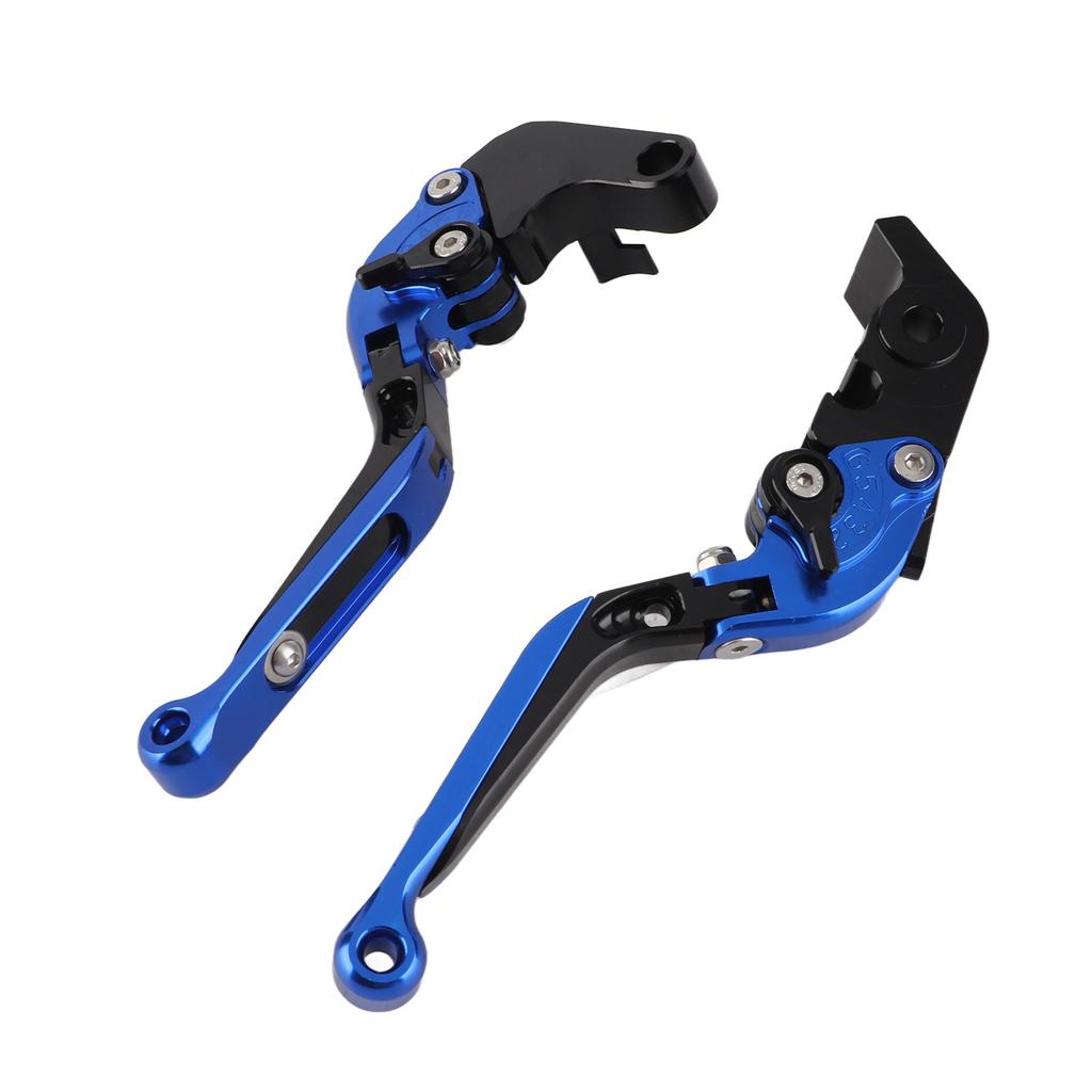 1 Pair Motorcycle Clutch Brake Lever Aluminum Alloy Folding Handlebar Master Cylinder Lever Replacement for Aprilia