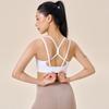 Ayub Women's Built-in Cup Breathable Sports Bra & Tank Top