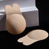 Push Up Bras Self Adhesive Silicone Strapless Invisible Bra Women's Reusable Sticky Breast Lift Tape Rabbit Nipple Cover Bra