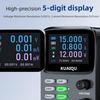 Regolatori di Tensione Variabili 0-30V 0-10A 300W, KUAIQU, Display TFT a 5 Cifre 0.01mA Visualizzazione Curva Tensione Corrente OCP OVP Per Rilevamento Consumo Energetico