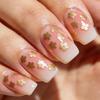 3D Five-petaled Flower Nail Sequins DIY Manicure Floral Nails Accessories  for Women Girls