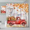 Unframed Halloween Shower Curtain Autumn Pumpkin Farm Cars Maple Leaf Bat Castle Witch Ghost Skeleton Bathroom Decorative Shower