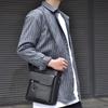 Men's Durable Shoulder Bag High Quality PU Leather Cross Body Sling Bags Travel Crossbody Fashion Pack for Male