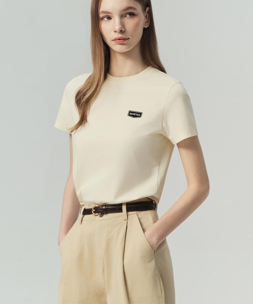 DUVETICA Messina (Dark Cream) (Women'S Short Sleeve T-Shirt)