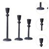 3x Pillar Candle Holders Decorative Candle Stands for Wedding Living Room