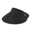 Helen Kaminski HAT50305 CA Kirstin Charcoal Visor Sun Cap