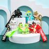 20 Style Cartoon Anime 3D Toothless Dragon Keychain Couple Cartoon Backpack Car Key Chain Men's and Women's Charm Gifts