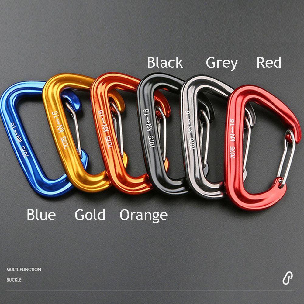 Outdoor Accessory Safety Lock Hook Climbing Equipment Mountaineering Buckle Climbing Carabiner