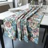 Dining Room Kitchen Party Event Convenient Washable Rectangle Cotton Linen Soft Table Cloth