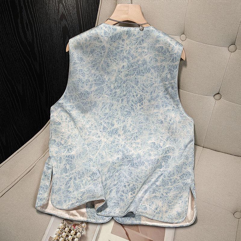 Sibaishe Women's New Chinese Style Layered Vest