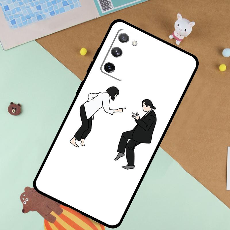 Pulp Fiction Soft Case For Samsung Galaxy S24 Ultra S9 S10 S20 S22 S23 Plus S21 FE S25 Ultra Funda Cover