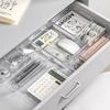 Acrylic Organizer Drawer Storage Box Makeup Organizer Clear Storage Organizer Boxes Plastic Desk Drawer Organizers Acrylic Box