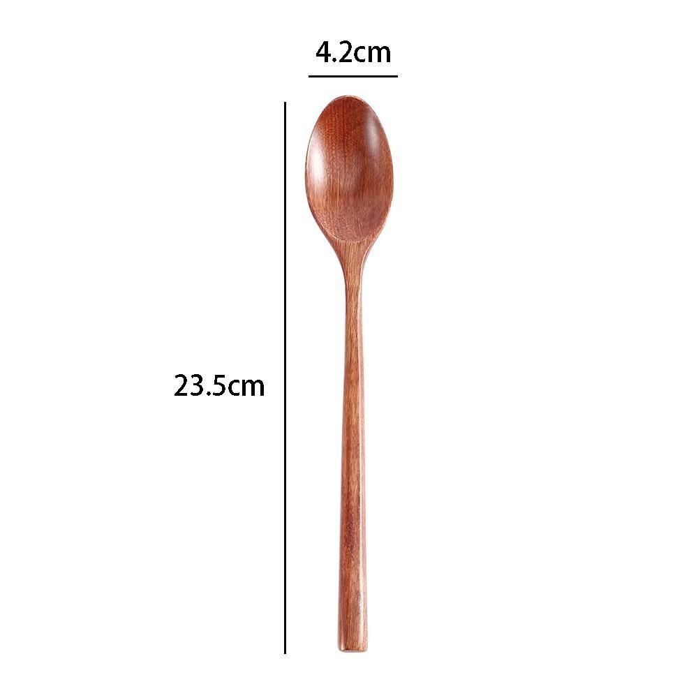 Cooking Dessert Long Handle Tableware Kitchen Teaspoon Wooden Spoon Spoons Soup Spoon Coffee Spoon