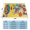 Animation Anime Film Oggy And The Cockroaches Blankets Soft Warm Flannel Throw Blanket Bedspread for Bed Living Room Picnic Sofa