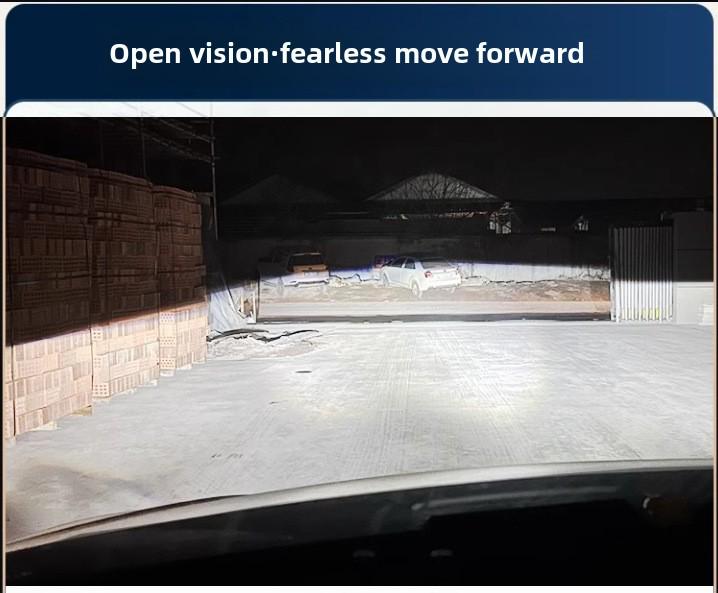 Integrated LED Headlights for Cars and Motorcycles: Laser, Wireless, High/Low Beam