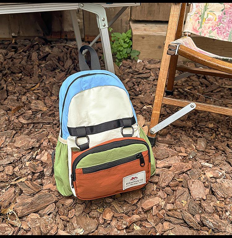 New Mountain Series Color Block Lightweight Sports Backpack - Breathable, Foldable & Ideal for Travel and Mountaineering