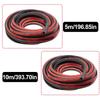 Car Door Rubber Seal Strip Double Layer Protector Noise Insulation Car Windshield Trunk Sealer Weatherstrip Auto Accessories