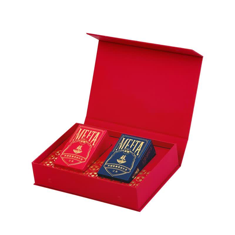 Meitao Guandan Poker Card Gift Set (2 Boxes, 4 Decks)