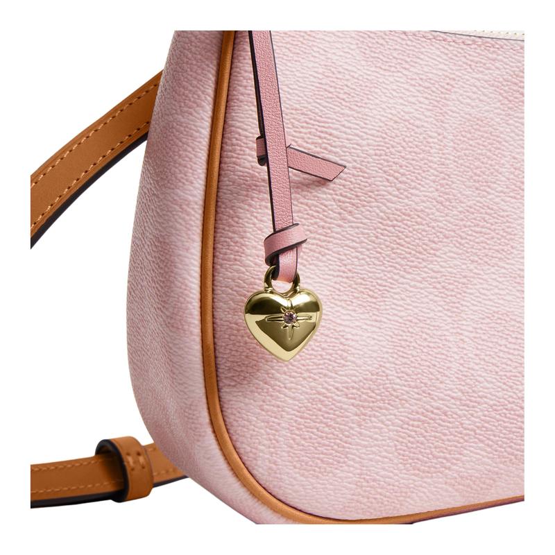 Coach Shoulder Bag Valentine's Day Limited Teri 24 Removable Flower Pendant Classic Presbyopia Artificial Leather Mahjong Crossbody Medium Women's