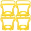 4 Stück Premium Ergonomische Wasserhebergriffe für Gallonenflaschen Eimer Träger Hebewerkzeug Komfortgriff Strapazierfähig Flaschentransport
