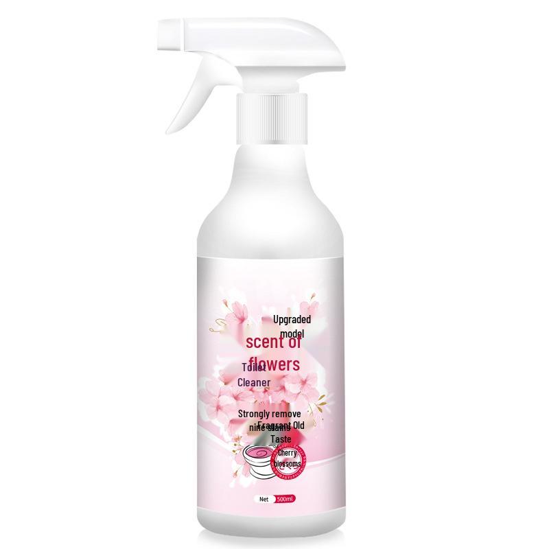 Floral Scent Toilet Bowl Cleaner & Deodorizer - Liquid Stain Remover & Descaler