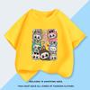 Labubu 3d Print Short-sleeved Children's T-shirt Fashionable Summer Clothes for Babies Half-sleeved Top for Big Kids