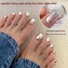 High Brightness Silver Gel Nail Polish: 2024 New Liquid Mirror Magic for Salon-Quality Metallic Nail Art