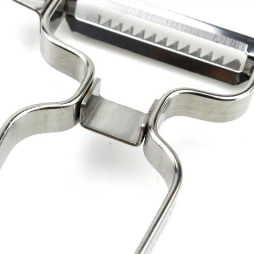 Pearl Metal Easy Wash Stainless Steel Julienne Peeler [Made in Japan] C-8647