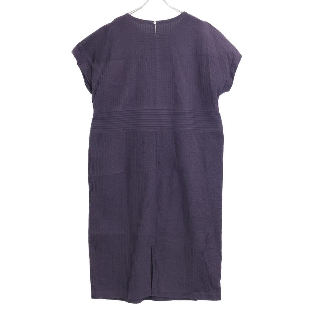 YACCOMARICARD 1061568-23 Cotton Pintuck Switch dress N purpleUsed