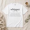 Whippet Definition Shirt, Sighthound Gift, Dog Mom Tee, Comfort Colors® 1717 Garment Dyed Tee