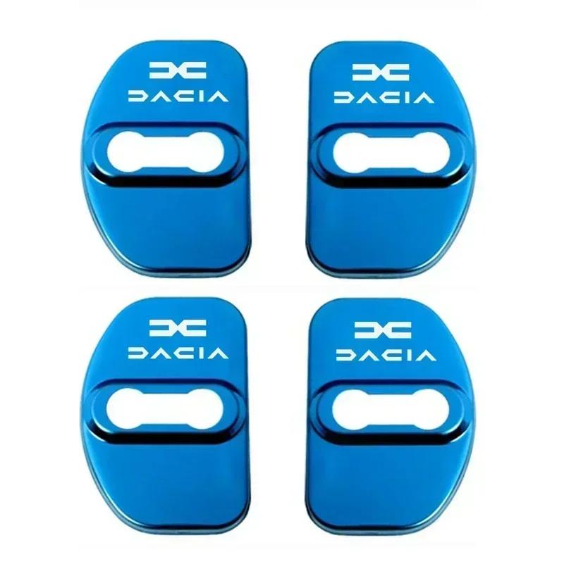 Pour Dacia Bigster Dokker Duster Jogger Lodgy Logan Spring Sandero Couvercles de Serrure de Porte de Voiture Boîtier Protecteur Anti-rouille Autocollants Style