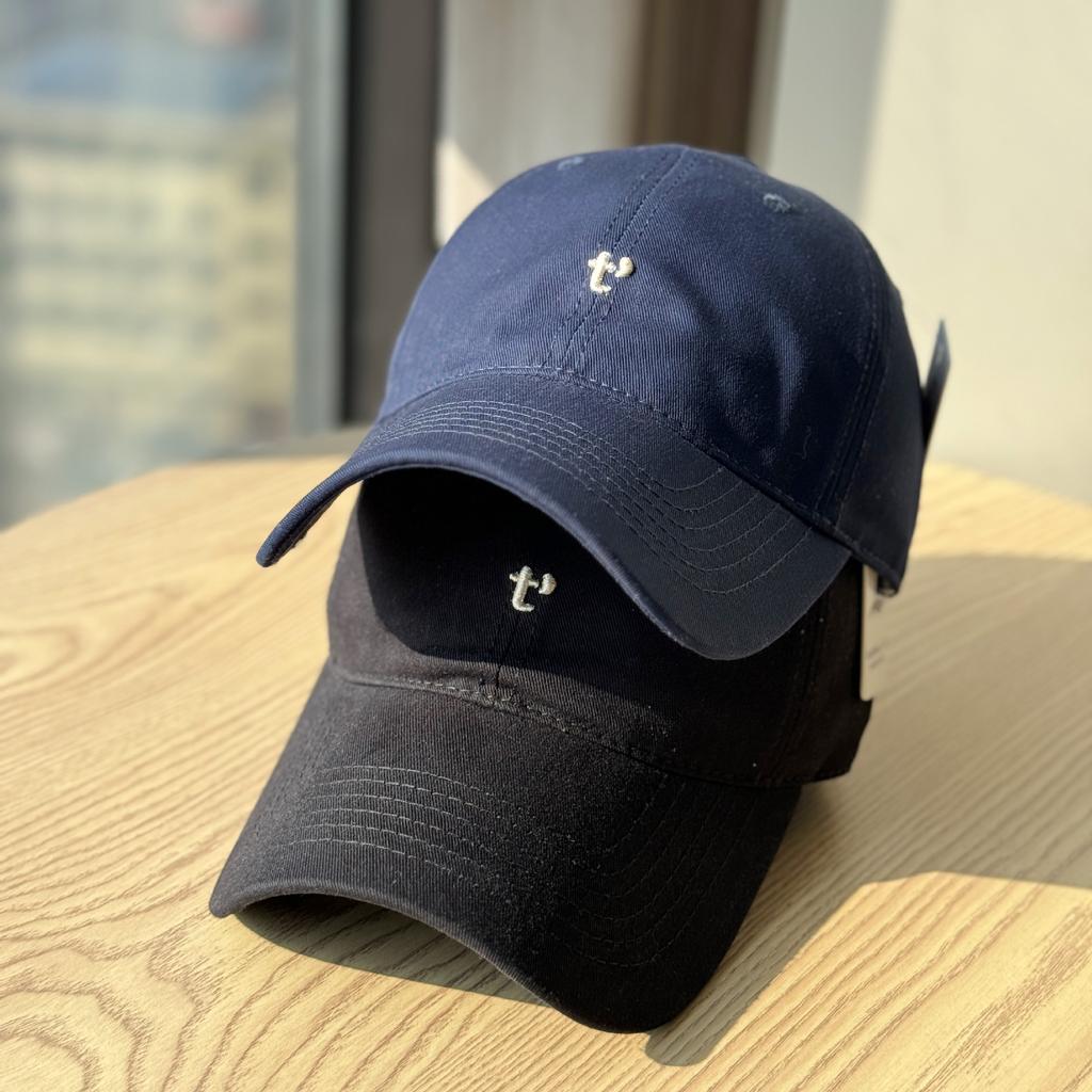 Spring and Summer New Niche Embroidered Letter Soft-top Baseball Cap for Men and Women, Wide Brim, Face-slimming Duckbill Cap, Large Head