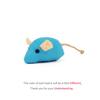 Catnip Mice Cat Toy Blue Gray Pink Fun Plush Mouse Cats Kitten Scratch Bite Pet Interactive Toy