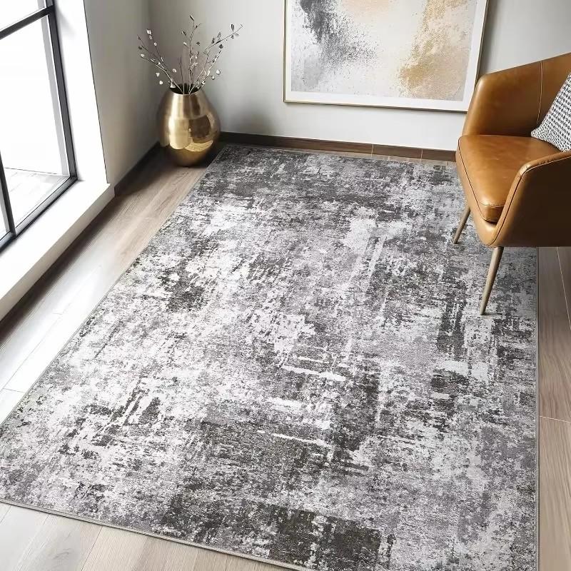 Nordic Carpet Living Room Ink Splash Abstract Area Rug Large Bedroom Decoration Home Rugs Washable Entryway Doormat Bath Mat