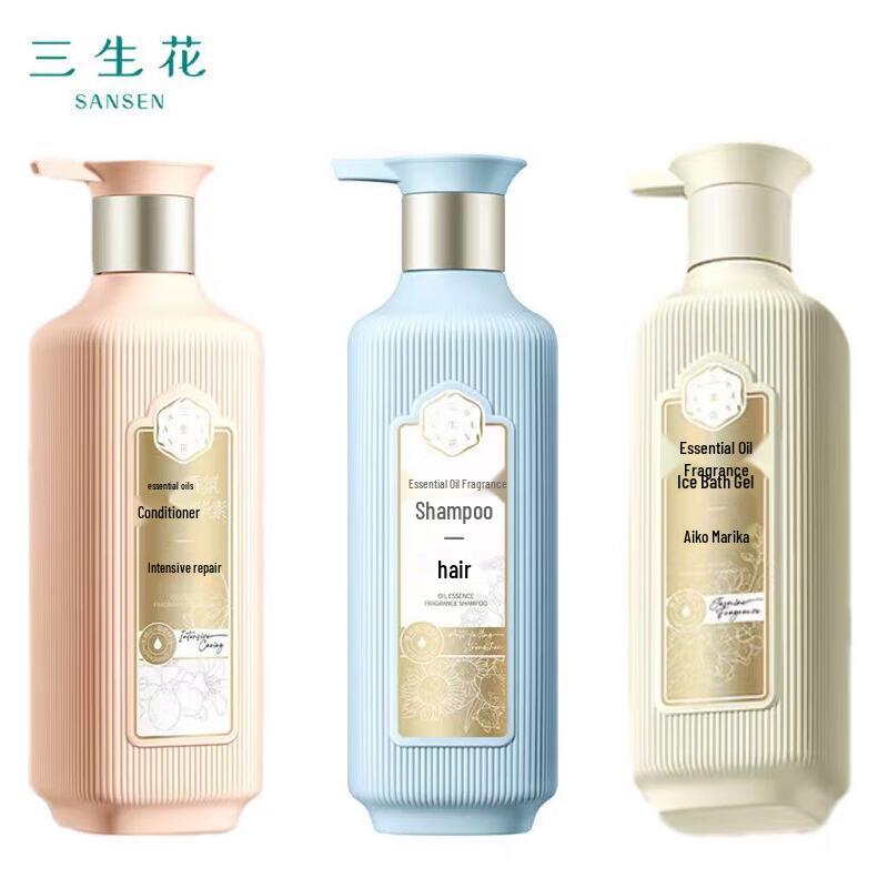 

Pechoin Sansheng Flower Root-Strengthening Hair & Body Care Set