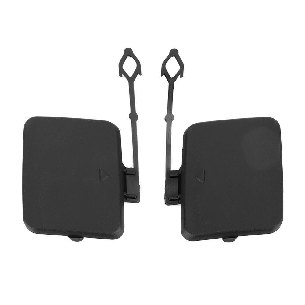 2PCS Black Rear Bumper Towing Cap for X5 E70 2006‑2013 Rear Bumper Towing Hole Cover