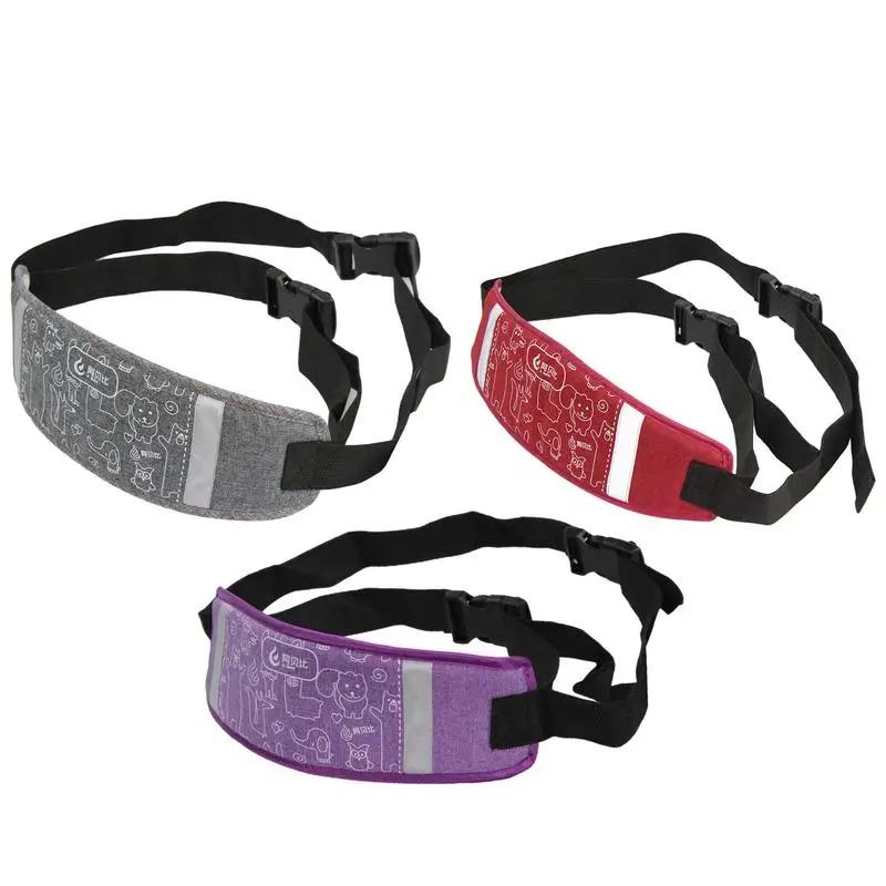 Reflective Kids Scooter Safety Harness Adjustable Motorcycle Belt Non Slip Riding Strap Child Motobike Chest Support Pad