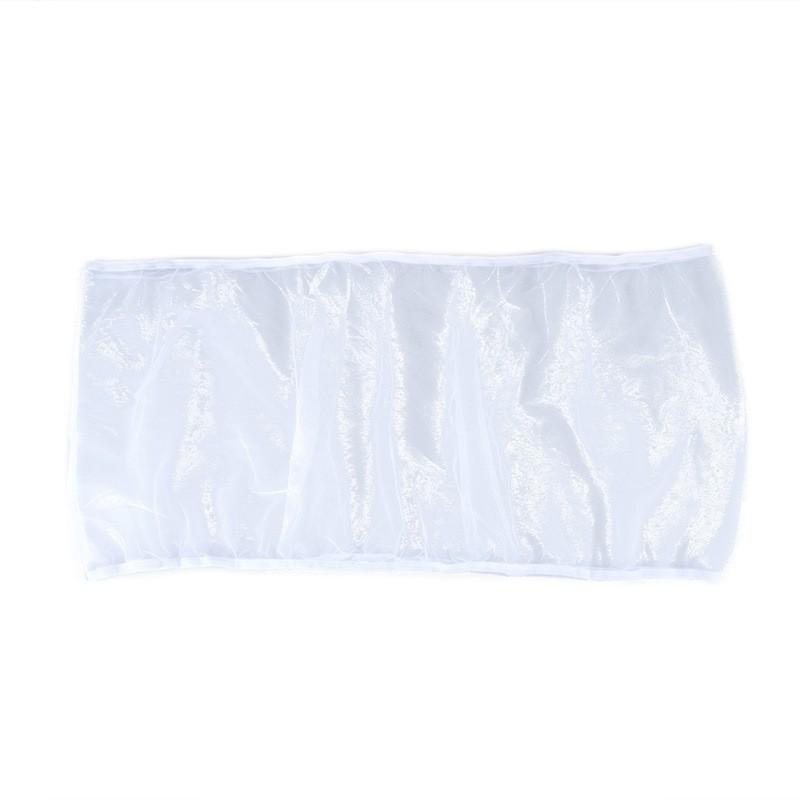 

Сетчатый чехол для клетки для птиц, легко чистящийся, пыленепроницаемый, дышащий, защитная сетка, эластичная ткань, аксессуары для птиц S белый